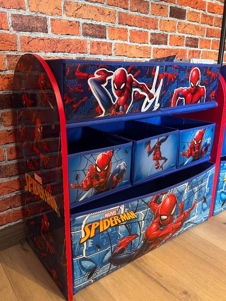 Spiderman speelgoed kasten, Kinderen en Baby's, Ophalen, Kast, 50 tot 70 cm, 105 cm of meer