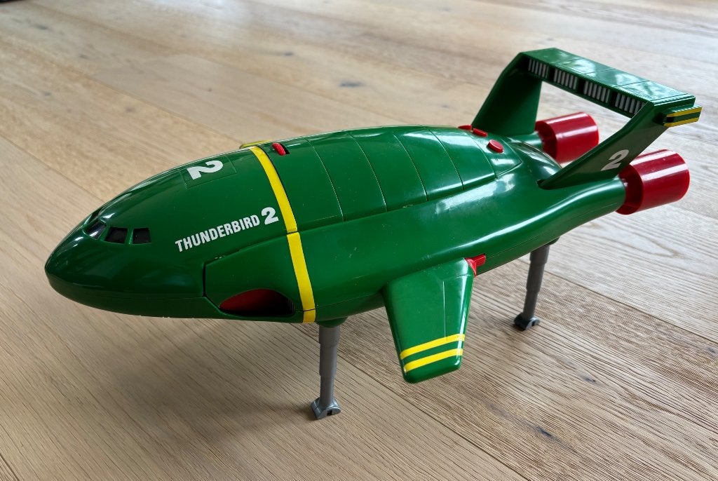 Thunderbird 2 speelgoed groot, Ophalen of Verzenden, Zo goed als nieuw