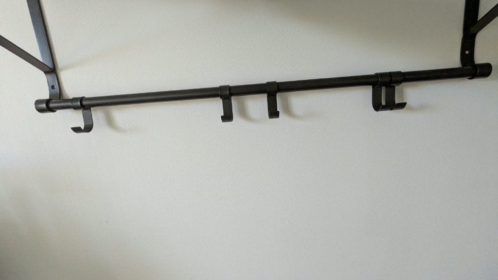 Ikea hanger-plank, Zo goed als nieuw, Minder dan 100 cm, Metaal, Ophalen