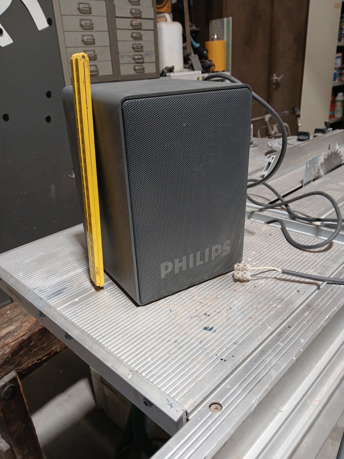 luidsprekerbox, aluminium, Audio, Tv en Foto, Ophalen, Minder dan 60 watt, Overige typen, Philips