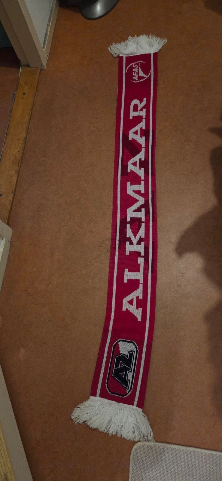 AZ alkmaar sjaal eredivisie, Ophalen of Verzenden, Zo goed als nieuw, AZ, Vaantje of Sjaal