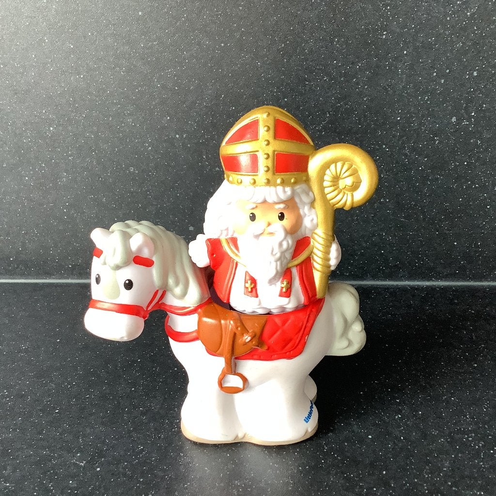 Little People Sinterklaas en paard  10 euro, Ophalen of Verzenden, Zo goed als nieuw