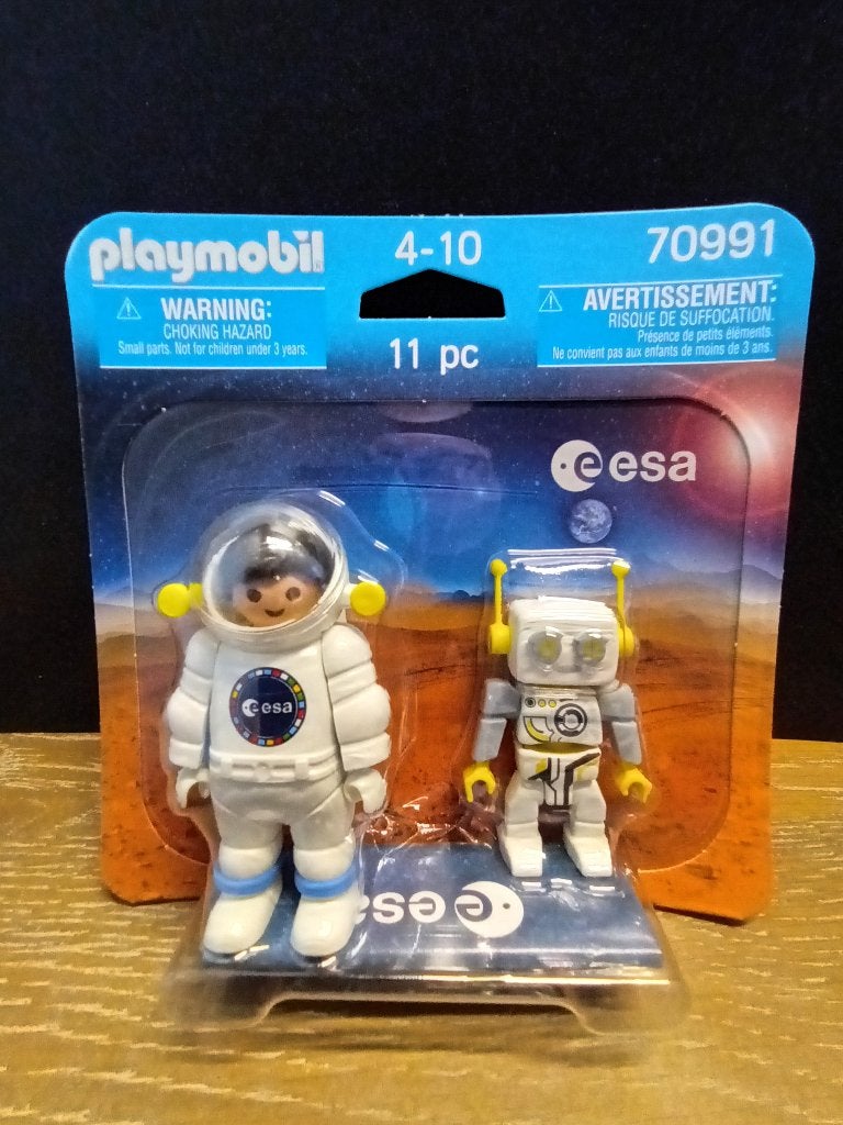 playmobil ruimtevaart 70991 esa astronaut en robot nieuw, Kinderen en Baby's, Speelgoed | Playmobil, Complete set, Overige typen