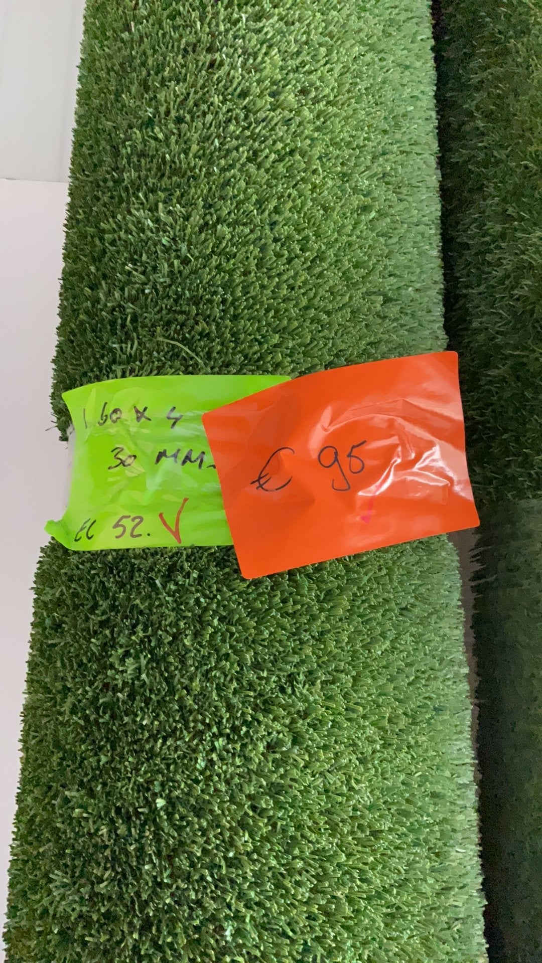 Kunstgras 1.60x4  30mm, Ophalen, Nieuw, Minder dan 10 m², Kunstgras