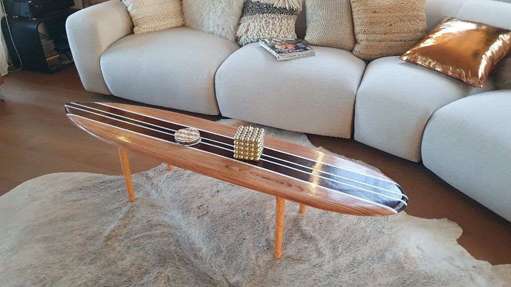 salontafel surfboard, Ophalen, 100 tot 150 cm, Nieuw, 50 tot 100 cm