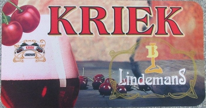 Barloper Kriek Lindemans, Verzamelen, Ophalen of Verzenden, Gebruikt, Overige typen, Overige merken