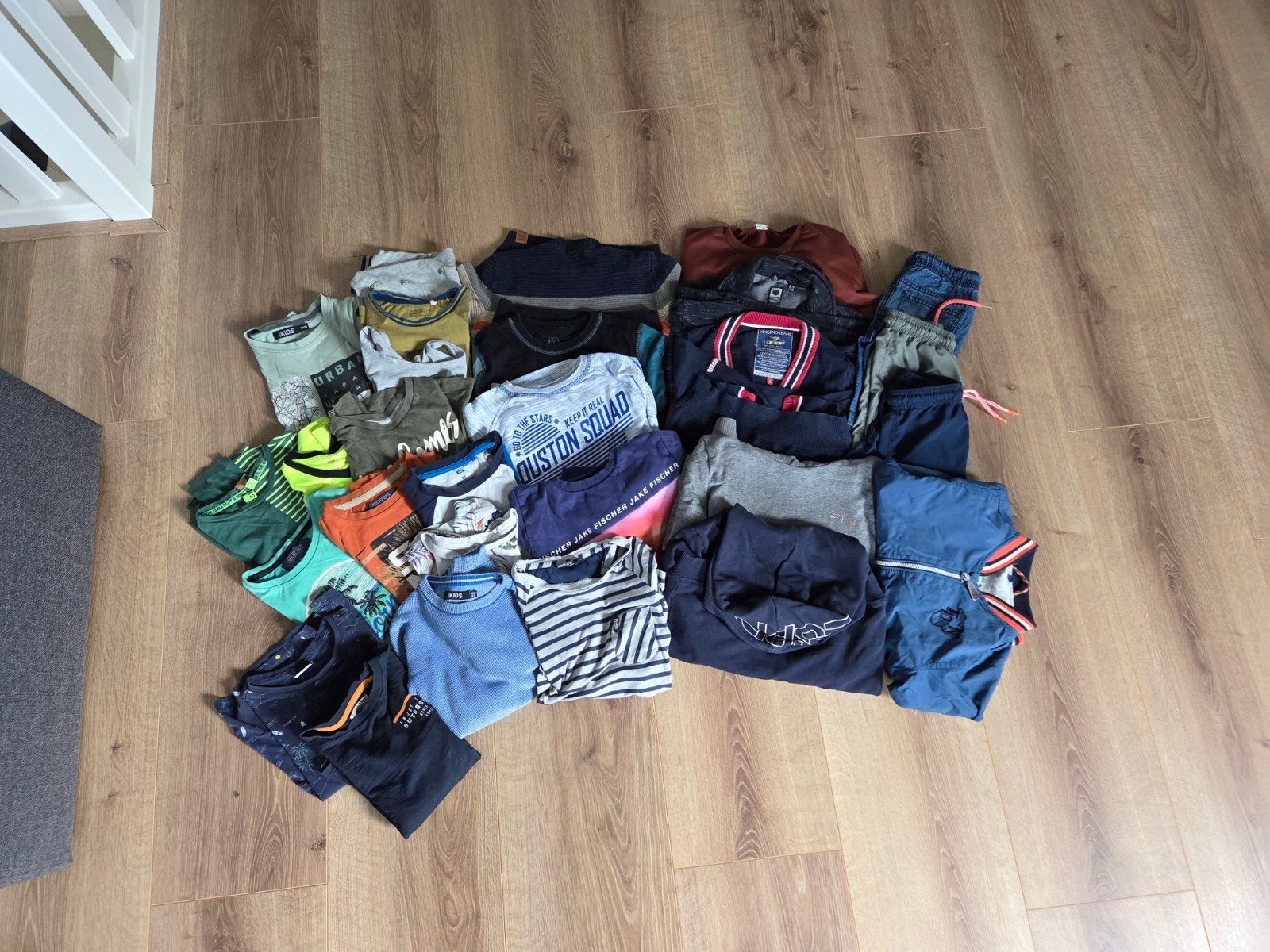 Kleding pakket jongen 110-116 (ruim 30 stuks), Ophalen, Gebruikt, Maat 110