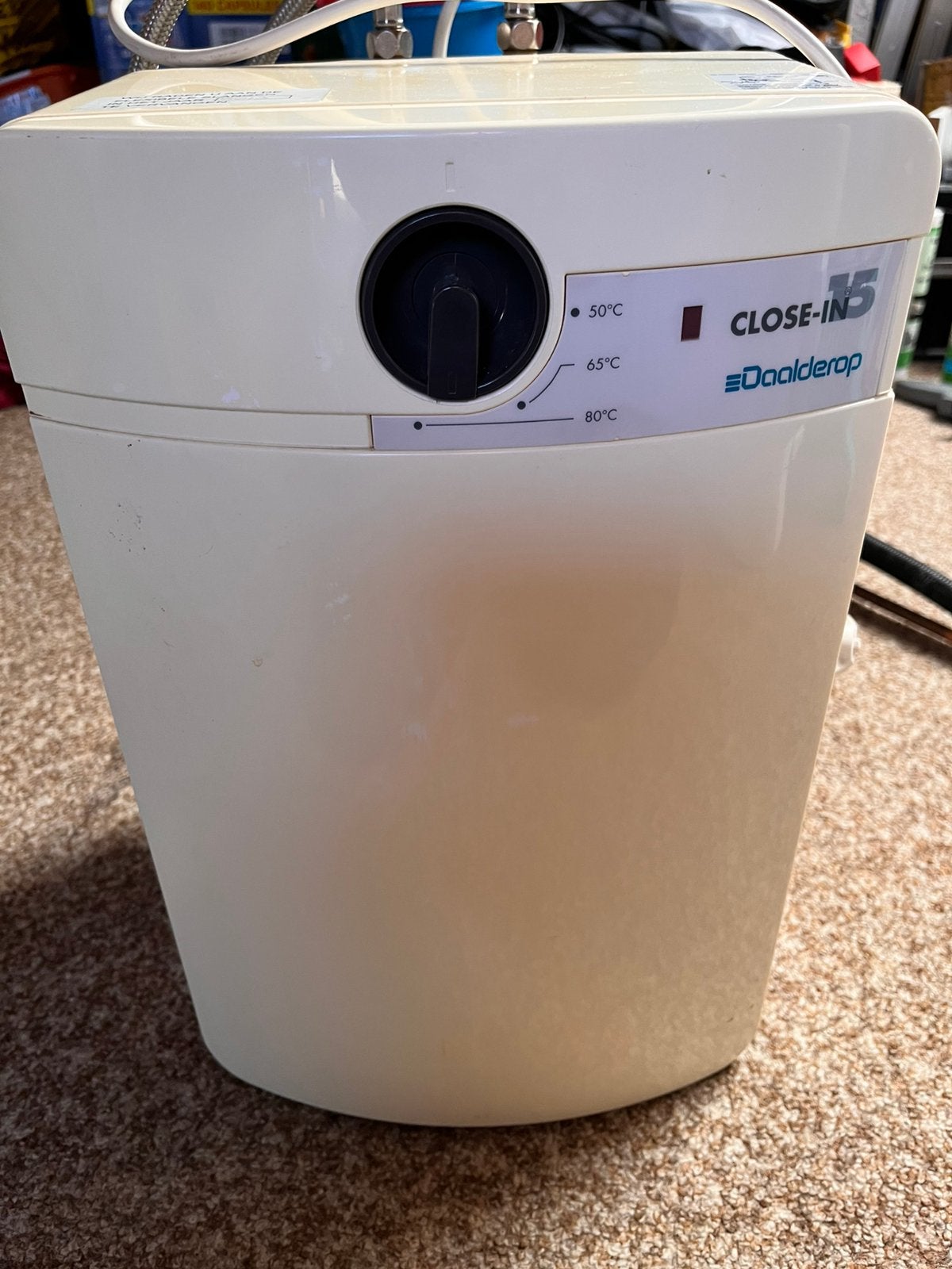 Daalderop 15L boiler, Ophalen, Gebruikt, Boiler, Minder dan 20 liter