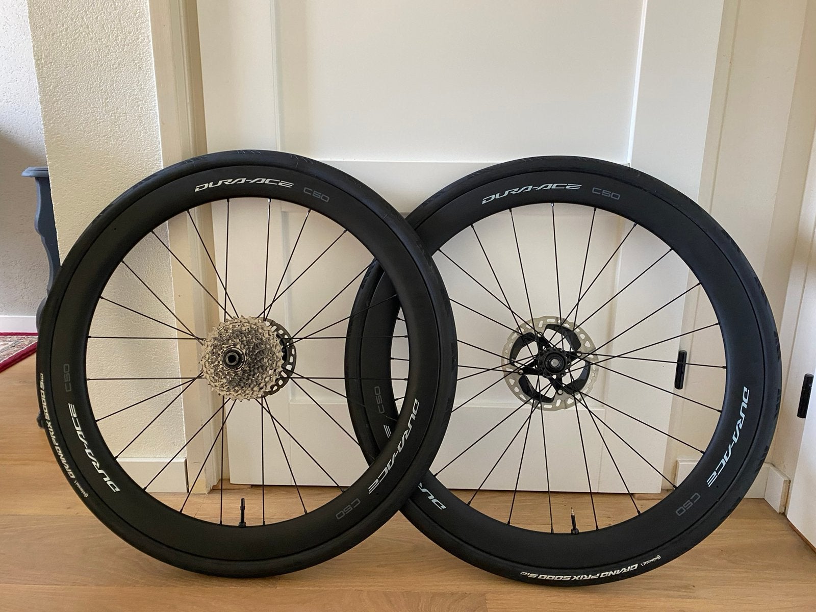 Dura ace C50 carbon racefiets wielen, Fietsen en Brommers, Ophalen, Zo goed als nieuw, Racefiets, Carbon