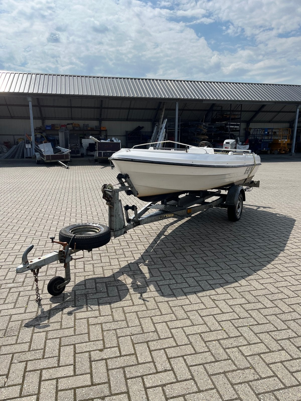 Terhi SEE FUN 420 consoleboot met Mariner 20pk en trailer, Watersport en Boten, Ophalen, Gebruikt, 10 tot 30 pk, Overige merken