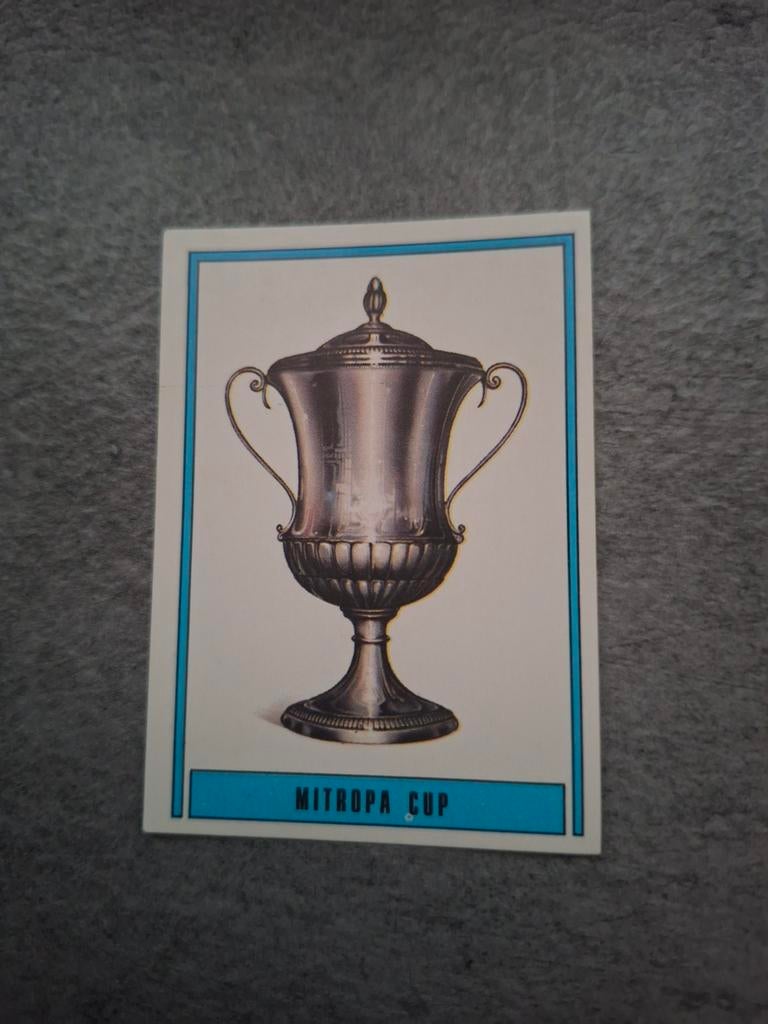 Panini sticker Voetbal 78. Beker Mitropa Cup., Verzenden, Zo goed als nieuw, Sticker