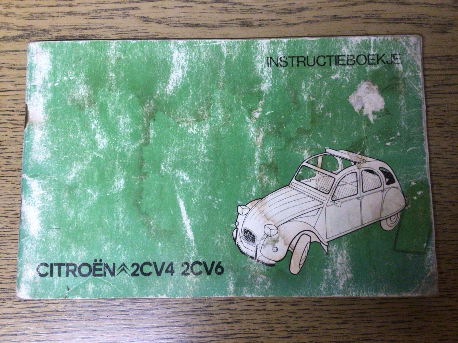 Citroën 2CV4 2CV6 Instructieboekje - Origineel, Ophalen of Verzenden