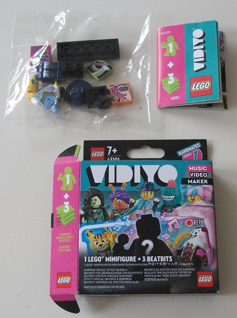 Lego Minifiguur *** VIDIYO *** Discowboy *NIEUW*, Overige thema's, Lego, Nieuw, Ophalen of Verzenden