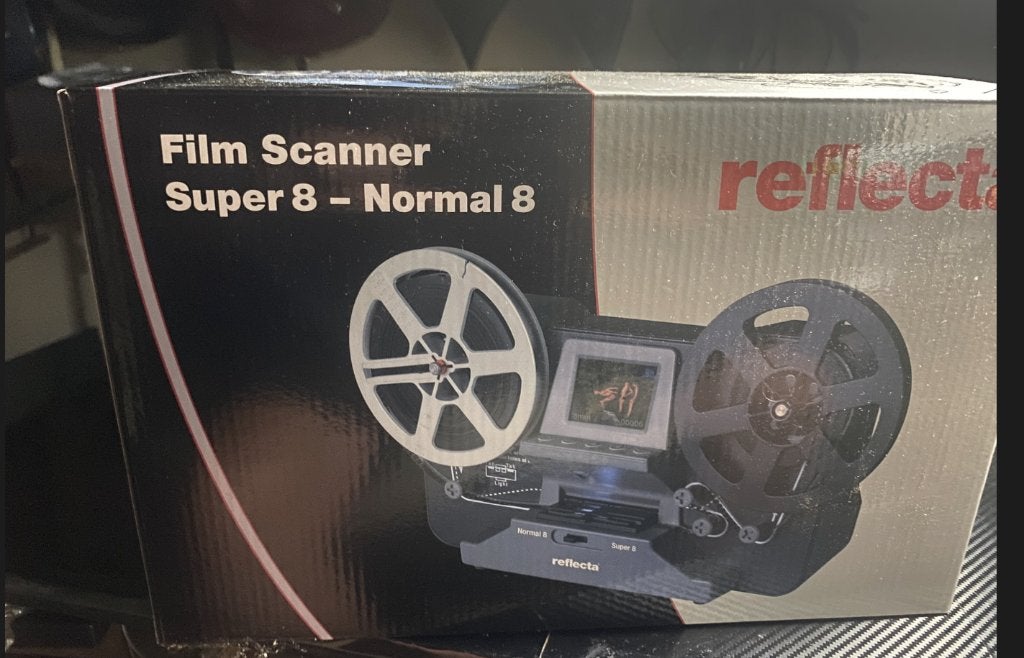 Reflecta Super 8 & Normal 8 Filmscanner, Ophalen of Verzenden, 8mm film