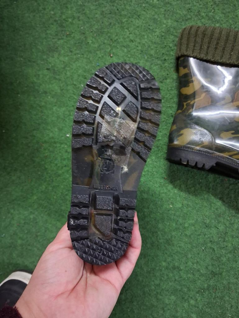 Regenlaarzen nieuw 30 leger  camouflage, Ophalen of Verzenden, Nieuw, Jongen of Meisje, Laarzen