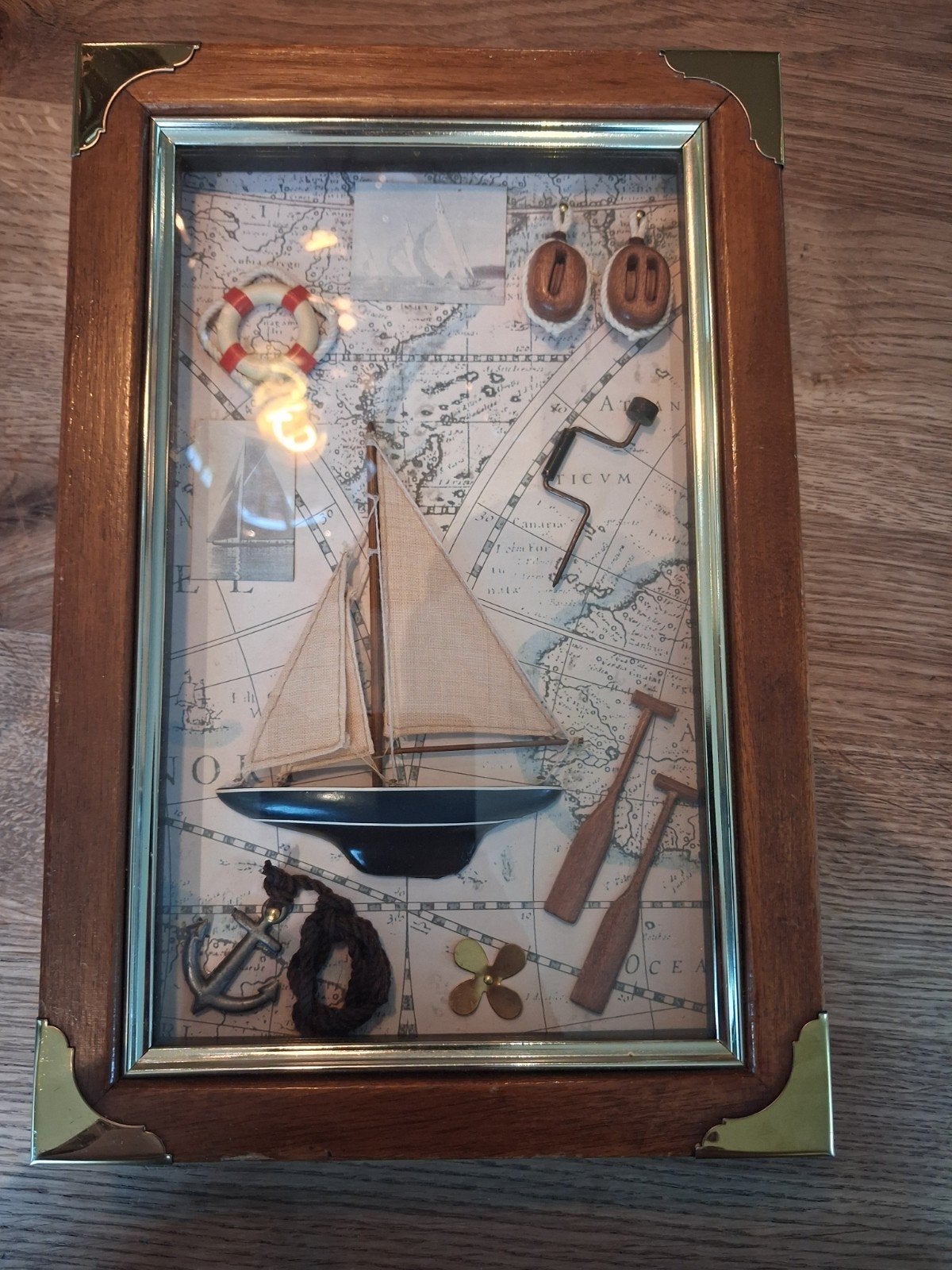 sleutelkastje, Gebruikt, Wandhanger, Hout, Ophalen of Verzenden