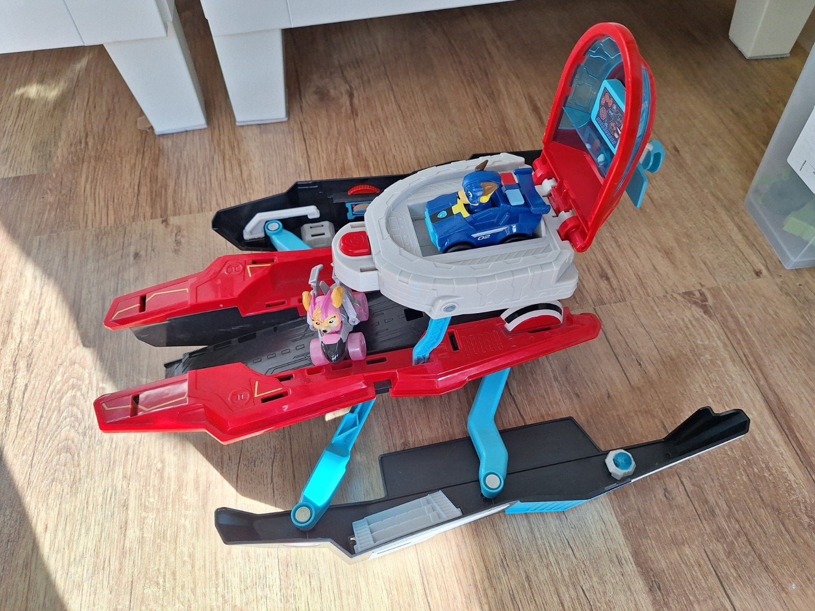 Paw Patrol Patroller boot met voertuigen, Ophalen, Gebruikt