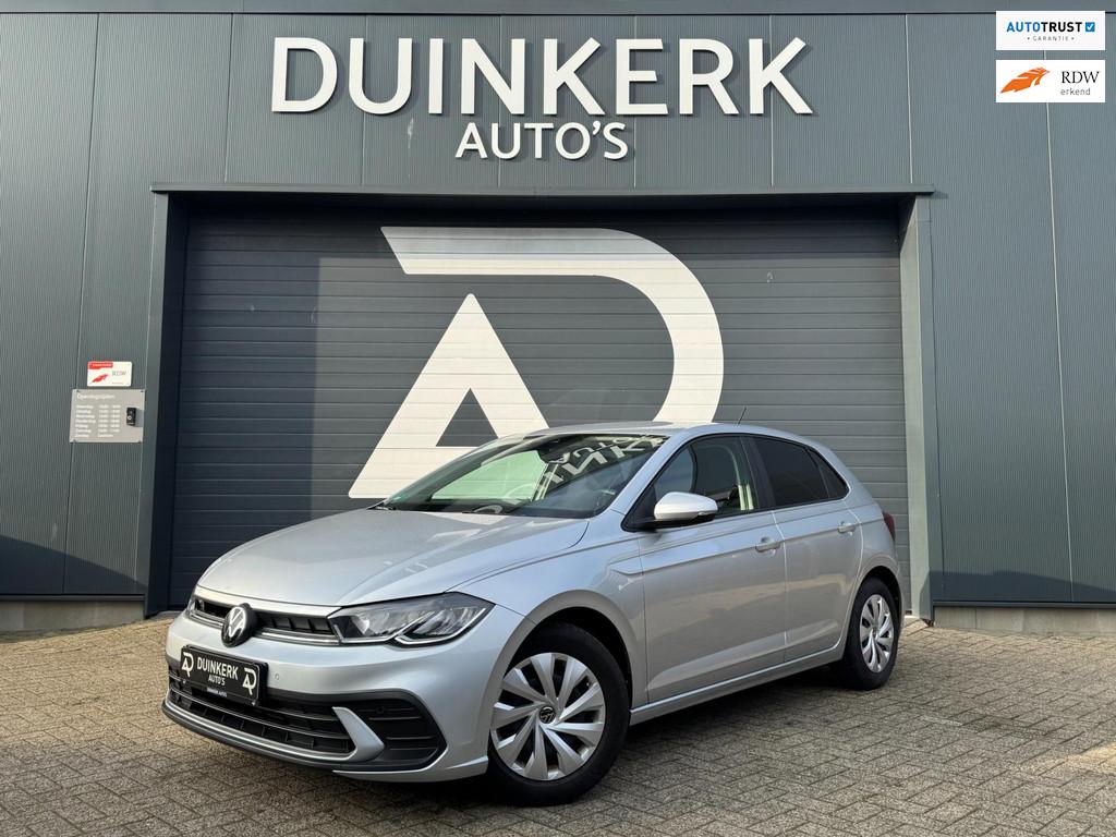 Volkswagen Polo 1.0 TSI | Airco | Adaptive cruise | Lane ass, Auto's, Voorwielaandrijving, Stof, Zwart, Bedrijf
