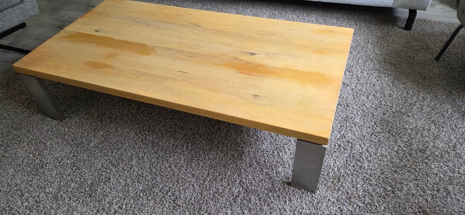 Salontafel Henders & Hazel 140x70x34 cm, Ophalen, 100 tot 150 cm, 50 tot 100 cm, Zo goed als nieuw
