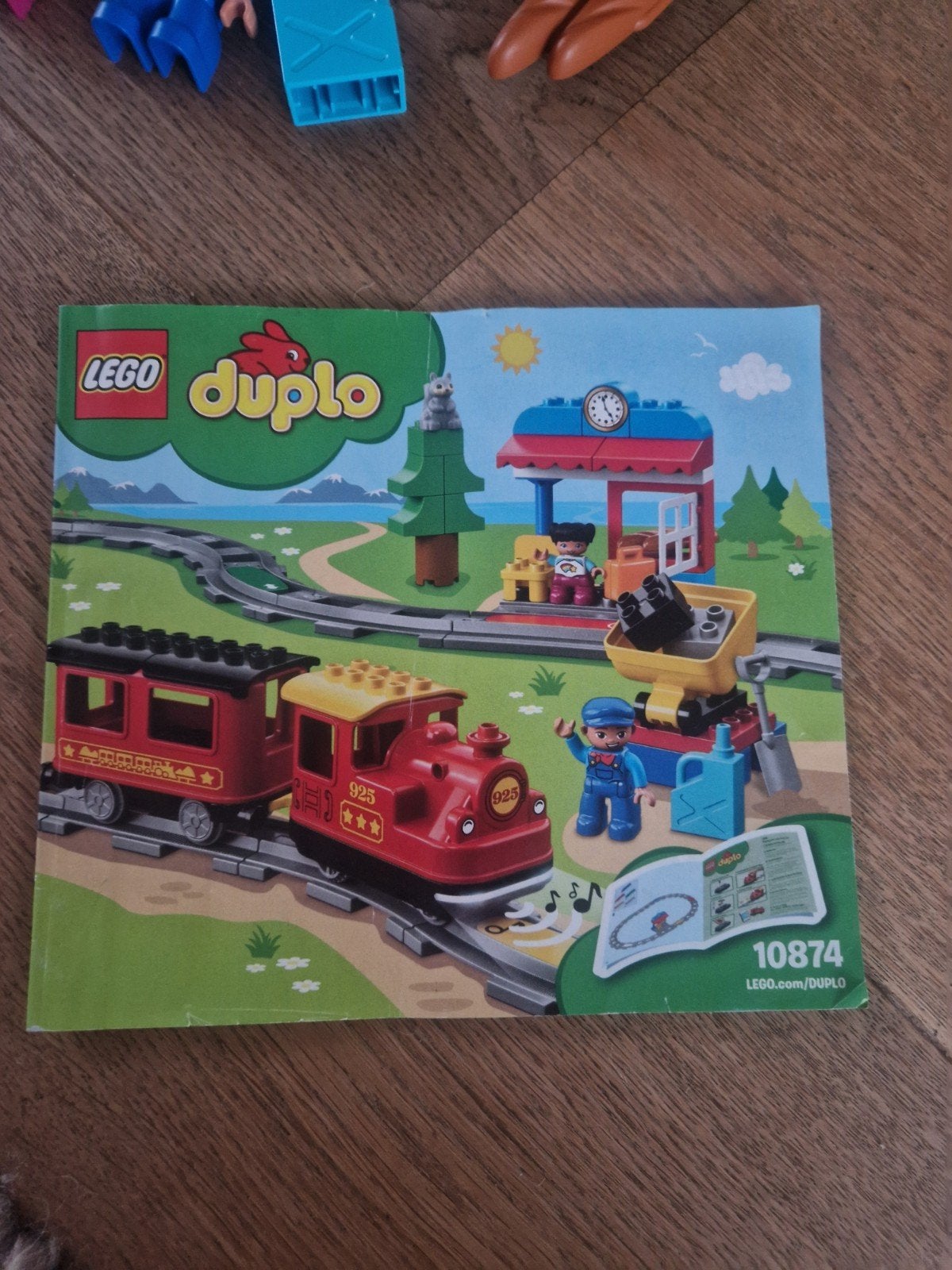 Lego Duplo Stoomtrein 10874 - Compleet (excl. batterijen), Ophalen of Verzenden, Zo goed als nieuw, Compleet, Duplo