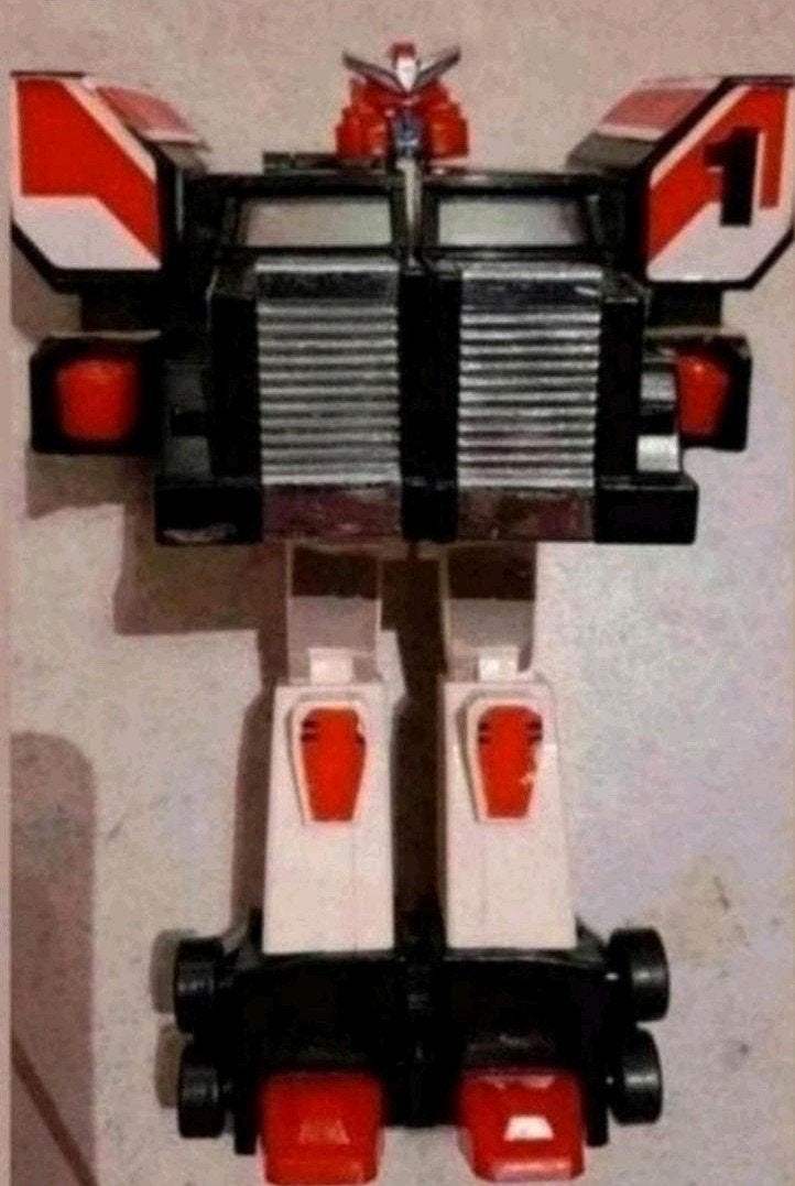 Vintage,Takara Transformers truck en Robot Jaren 80 vrachtwa, Verzamelen, G1, Ophalen of Verzenden, Gebruikt