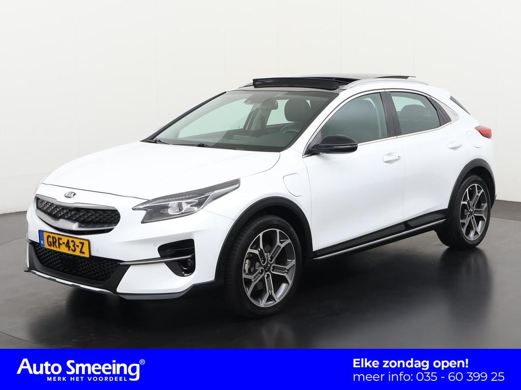 Kia XCeed 1.6 GDi PHEV | Schuifdak | Stuur & Stoel Verwarmin, Auto's, Kia, Stof, Gebruikt, Wit, Plug-in hybride