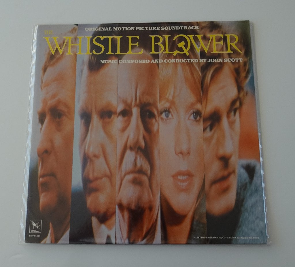 John Scott - The Whistle Blower - Original Soundtrack 1987, Ophalen, Zo goed als nieuw, 12 inch