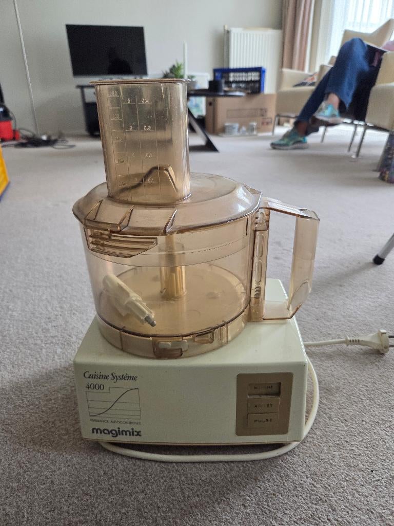 Magimix keukenmachine, 1 tot 2 liter, Ophalen, Gebruikt, 1 snelheid