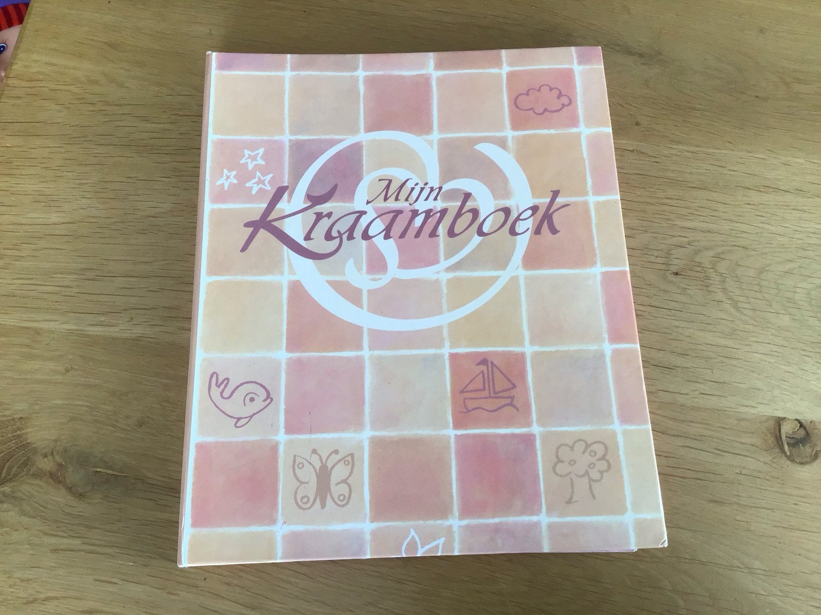 Mijn Kraamboek - Gastenboek voor kraambezoek,Nieuw!, Ophalen of Verzenden, Zo goed als nieuw, Kraamcadeau