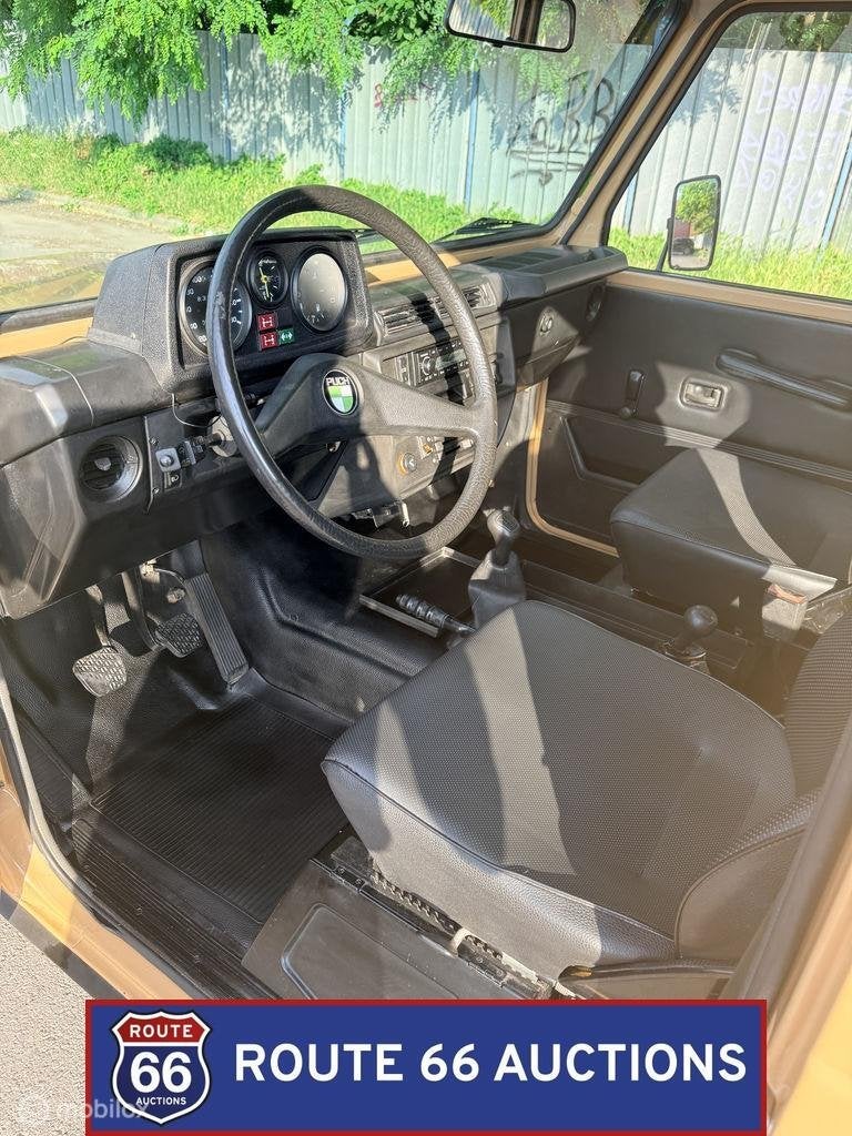 Mercedes-Benz 230 G | 1983 | Route 66 Auctions, Auto's, Oldtimers, Overige carrosserieën, Zwart, Mercedes-Benz, Bedrijf