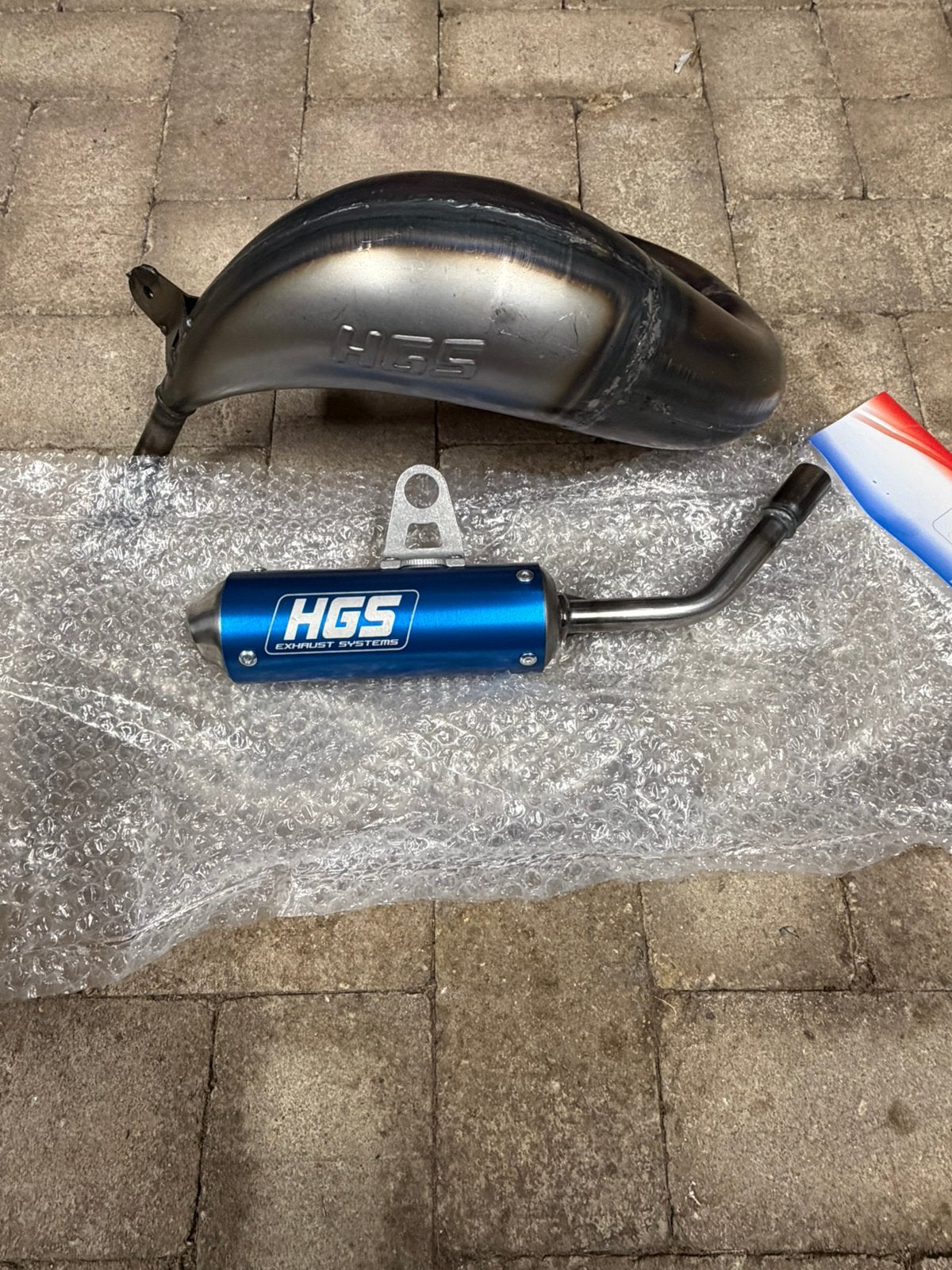 Ktm sx/mc/tc 50cc hgs uitlaat set. NIEUW!  Van 24 tot 27, Ophalen of Verzenden