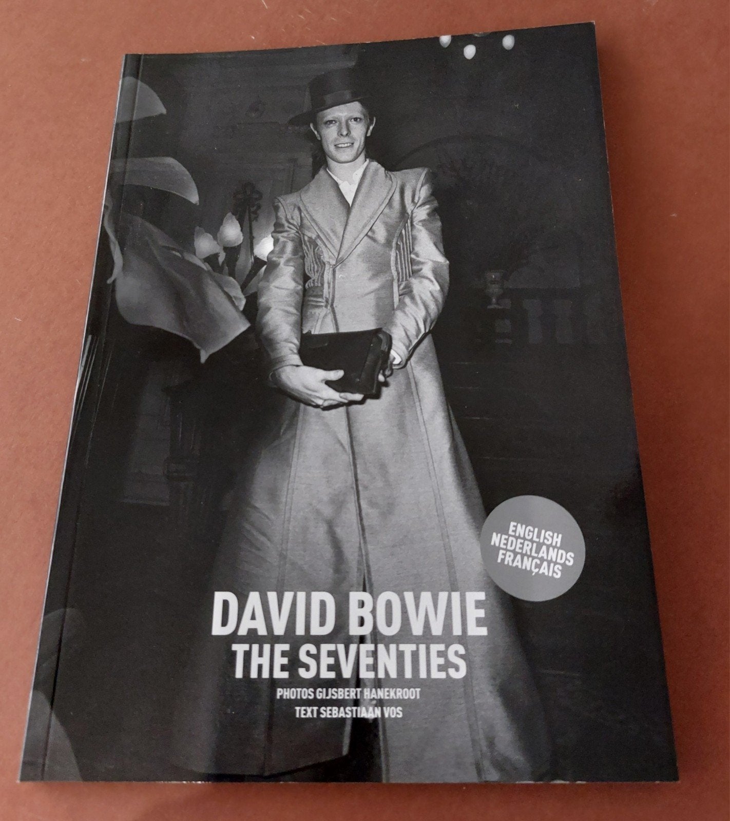 David Bowie The Seventies - Fotoboek Gijsbert Hanekroot, Ophalen of Verzenden, Zo goed als nieuw, Artiest, Gijsbert Hanekroot, Sebastiaan Vos