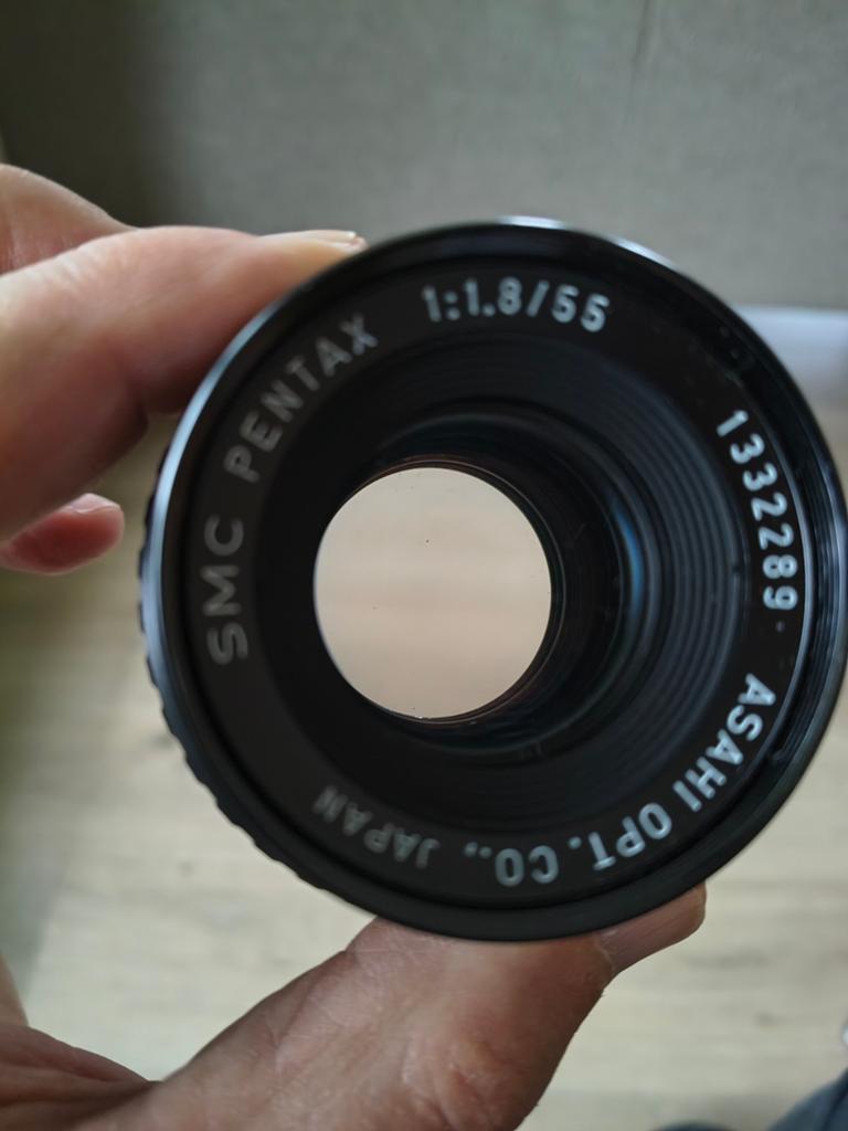 Pentax Asahi SMC 1:1.8/55, Audio, Tv en Foto, Fotografie | Lenzen en Objectieven, Ophalen of Verzenden, Gebruikt, Standaardlens