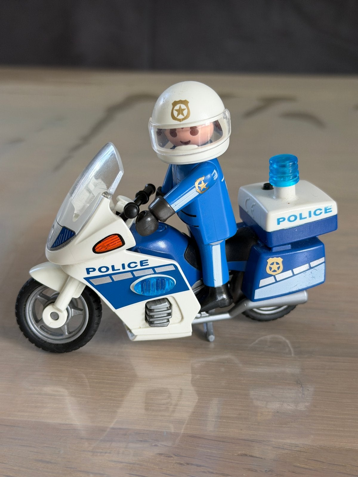 Playmobil politiemotor, Ophalen of Verzenden, Gebruikt