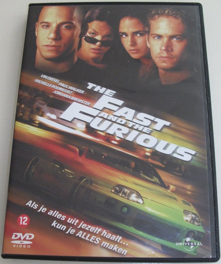 Dvd *** FAST & FURIOUS *** Illegale straatraces in LA, Engels, Nederlands, Actie, Ophalen of Verzenden