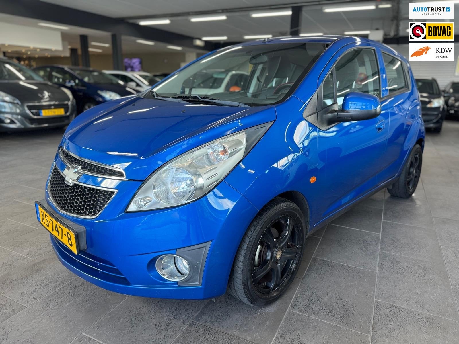 Chevrolet Spark 1.0 16V LE airco elektrische pakket lm-velge, Auto's, Voorwielaandrijving, Stof, Gebruikt, 4 cilinders
