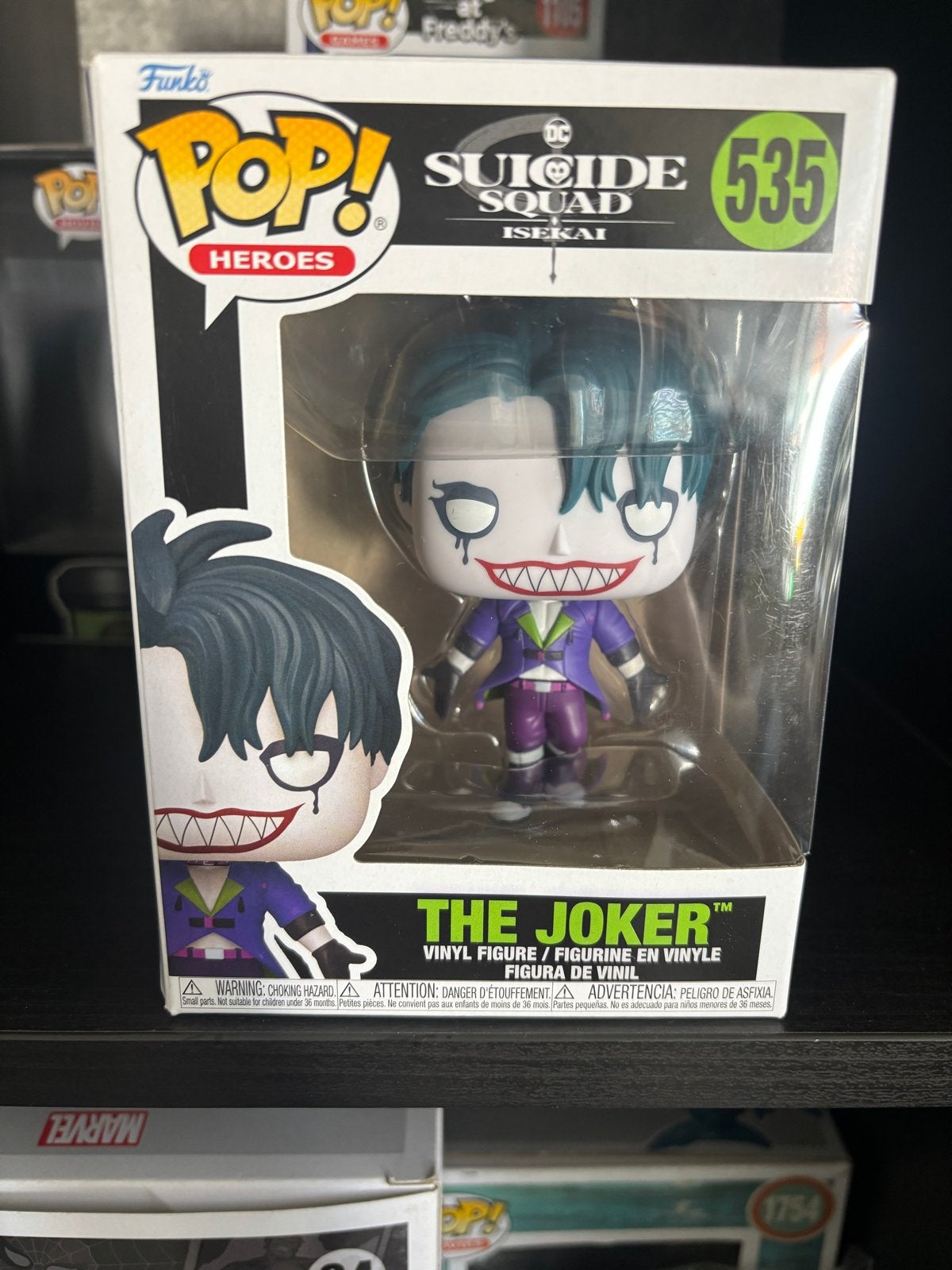 Funko Pop! The Joker Suicide Squad Isekai #535, Ophalen of Verzenden, Nieuw