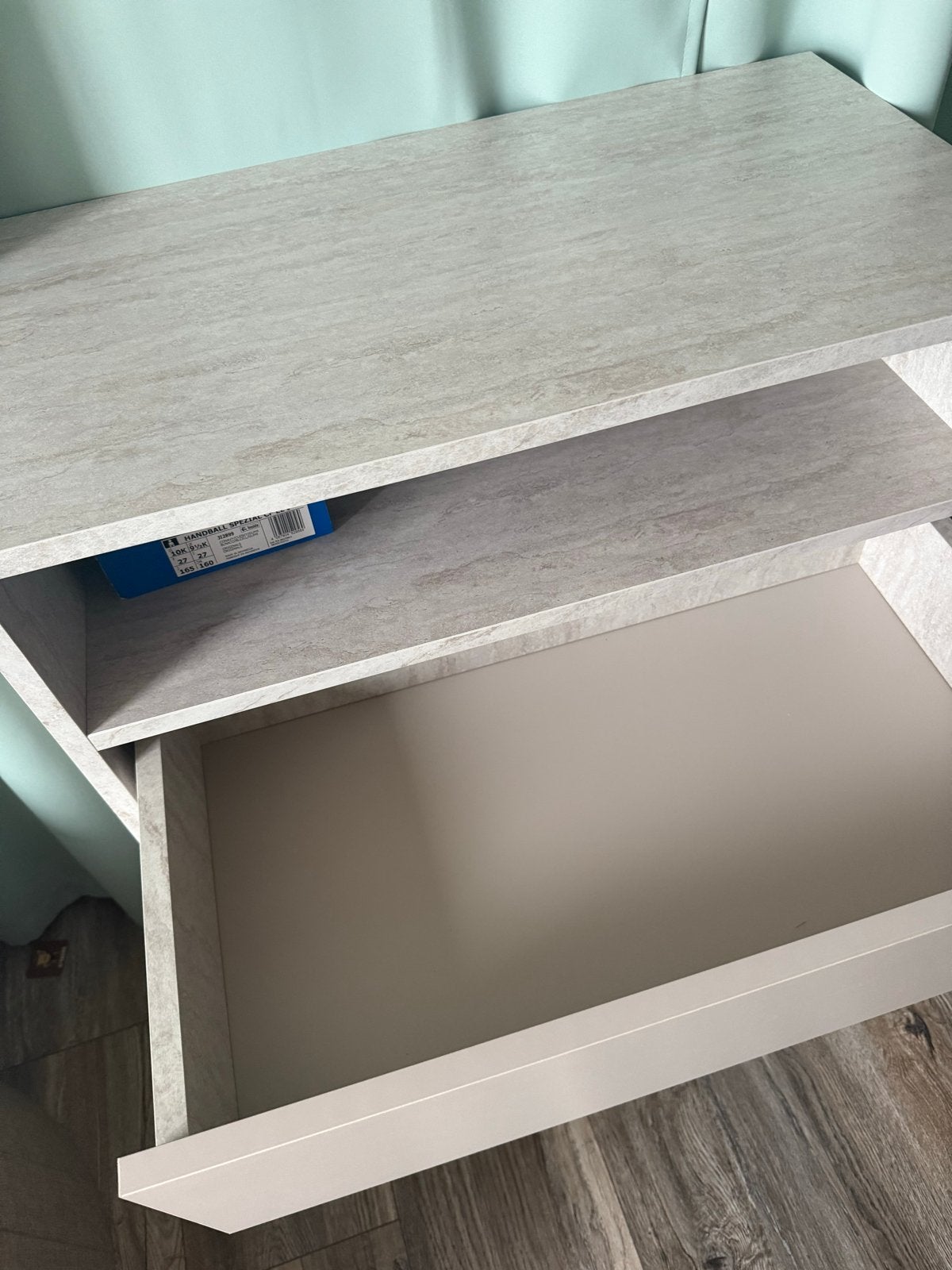 Commode met 3 lades en open vak - Zo goed als nieuw, Ophalen, 100 tot 150 cm, 50 tot 100 cm, Zo goed als nieuw