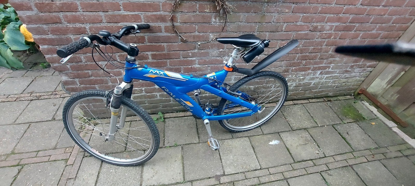 Mountainbike 26 inch, 21 versn. 'Raleigh'., Gebruikt, Velgrem, Versnellingen, Raleigh