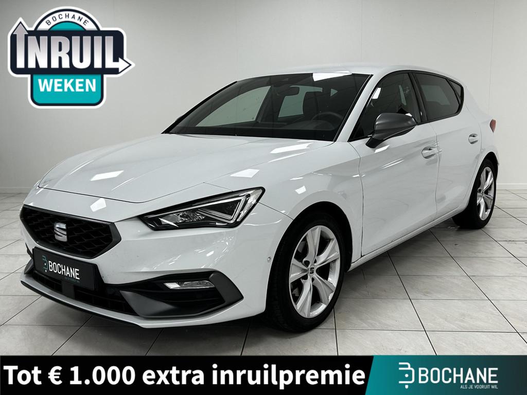 SEAT Leon 1.0 TSI FR Launch Edition NAVIGATIE | PARKEERSENSO, Stof, Gebruikt, Met garantie (alle), Leon