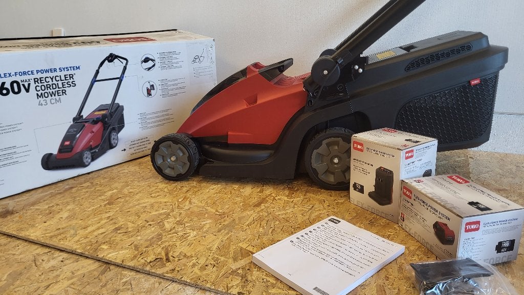 Toro Grasmaaier 60V 4.0AH Accu Gras maaier NIEUW, Ophalen, Accu-grasmaaier, Toro, Nieuw