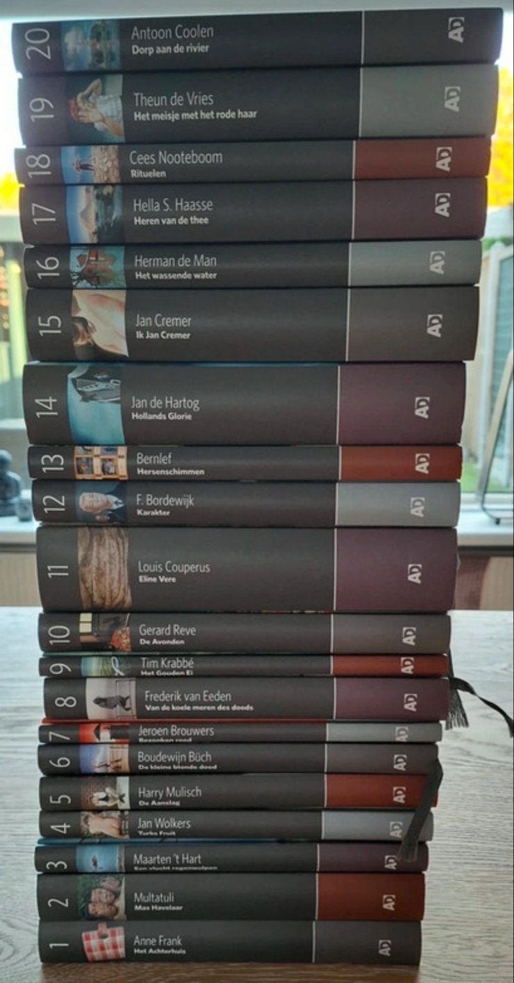 AD Nederlandse Klassiekers Boeken Set - 20 Delen Compleet, Boeken, Ophalen of Verzenden, Zo goed als nieuw, Nederland