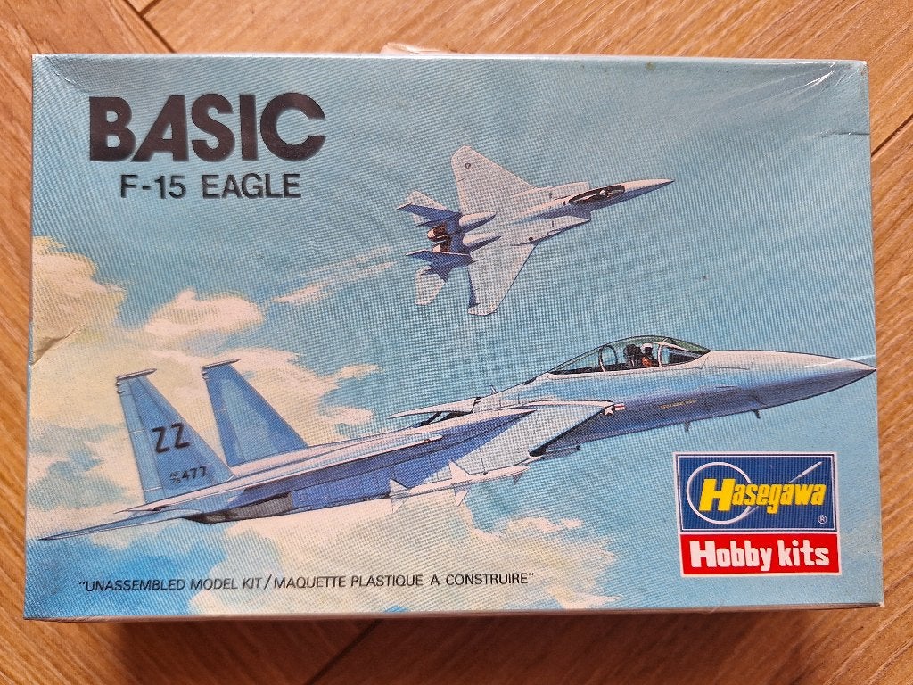 1:176 1/176 Hasegawa Basic F-15 Eagle (Sealed), Hobby en Vrije tijd, Modelbouw | Vliegtuigen en Helikopters, Hasegawa, 1:144 tot 1:200