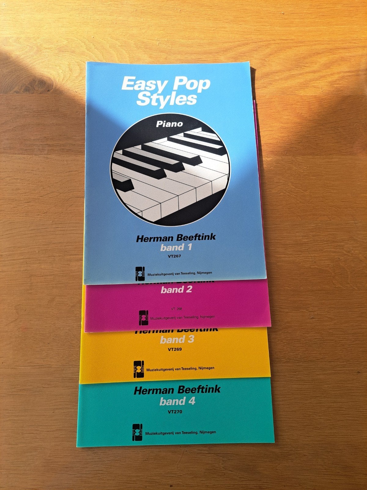 Easy Pop Styles Piano - Herman Beeftink (band 1-4), Les of Cursus, Nieuw, Ophalen of Verzenden, Piano
