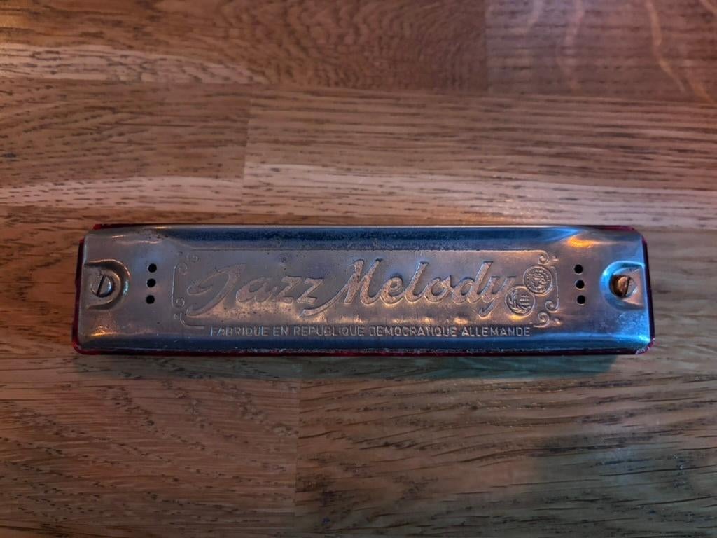 Mondharmonica Jazz Melody | vintage DDR, Ophalen of Verzenden, Gebruikt