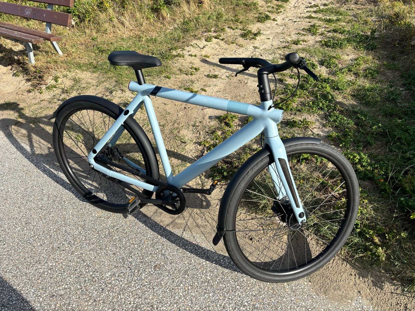 VanMoof S3 Blauw Appel Find My - 37 km/u, Ophalen, Zo goed als nieuw, Vanmoof