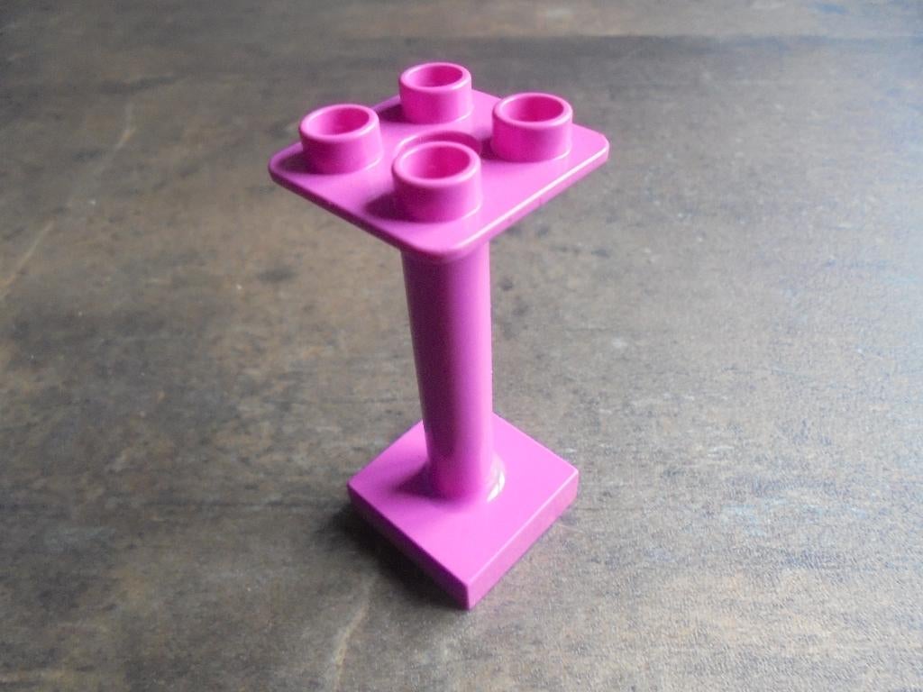 Lego Duplo Support Column 2x2x4 Round (zie foto's) 5, Ophalen of Verzenden, Gebruikt, Losse stenen, Duplo