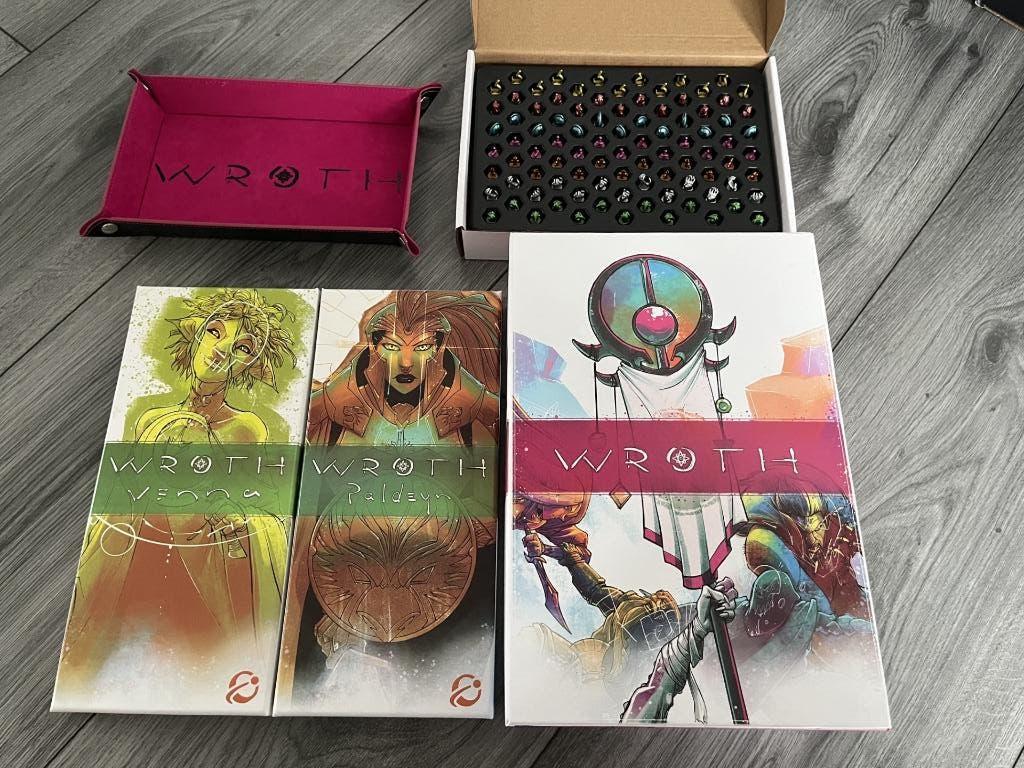 Wroth (gamefound editie), Een of twee spelers, Ophalen of Verzenden, Zo goed als nieuw, Chip Theory Games
