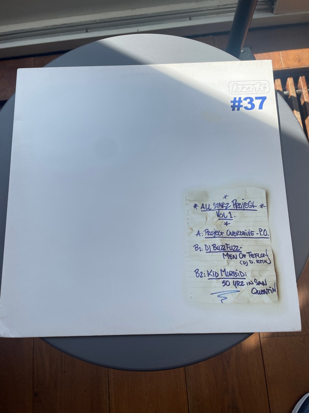 All Starz Project Vol. 1 - BZRK #37 Vinyl EP, Gebruikt, Verzenden, Originele persing, Dance