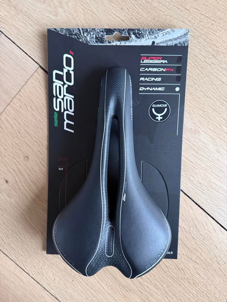 Selle San Marco race zadel, Fietsen en Brommers, Fietsonderdelen, Ophalen, Zo goed als nieuw, Zadel